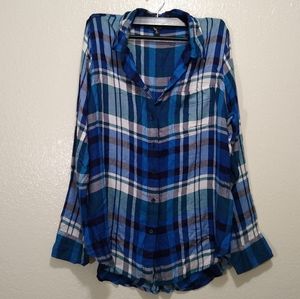 Lucky Brand women's button up shirt medium